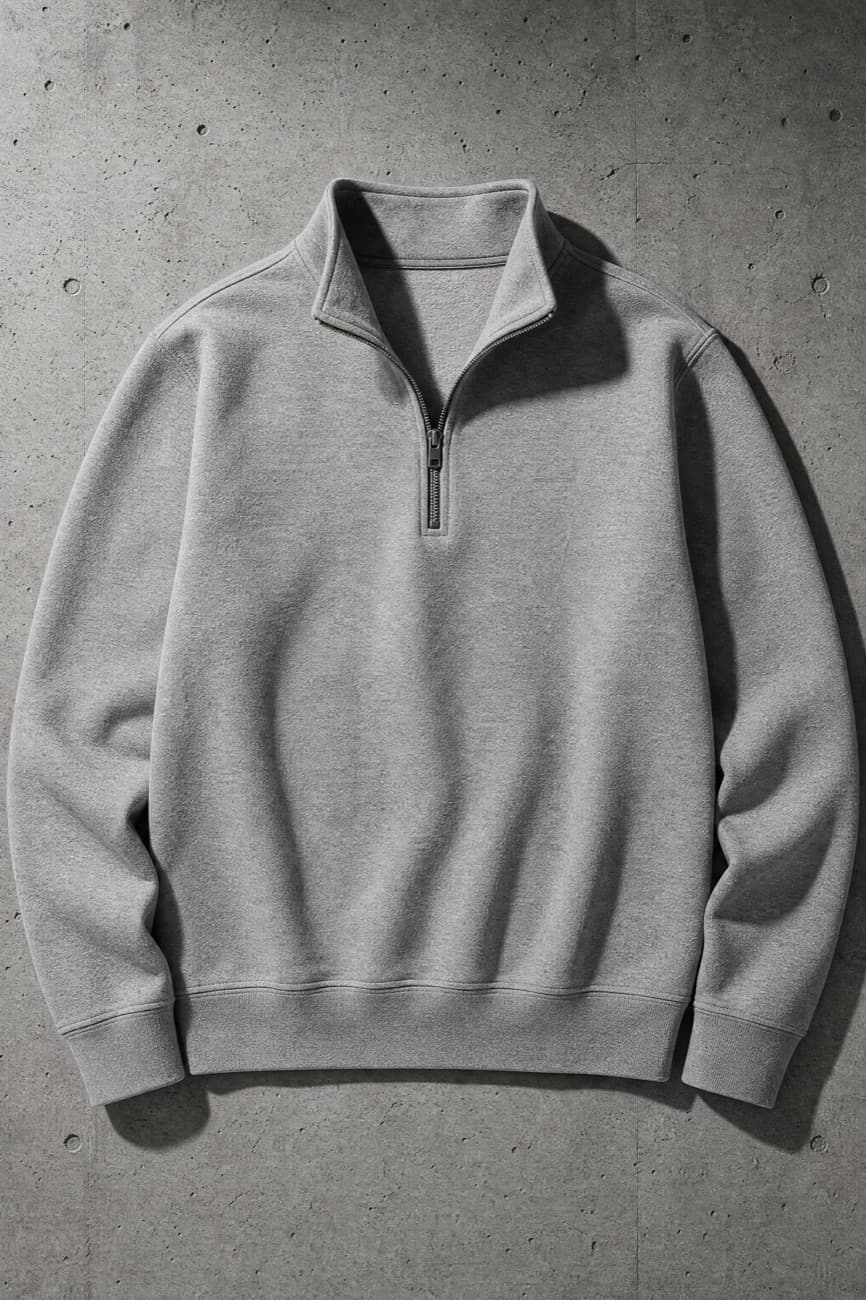 Zip & Layers, laid flat against concrete